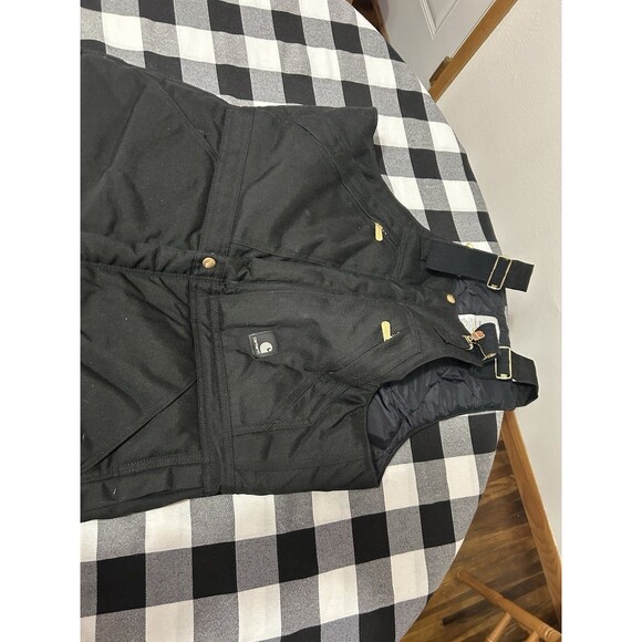 NEW Carhartt Extremes Yukon Arctic R33 Quilted Insulated Bib Overall Men 34 X 34 - Picture 2 of 10